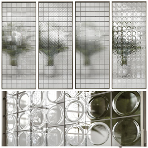 Glass block partition 2